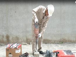 Hướng dẫn thi công khoan cấy thép bằng keo Hitli RE 100 Hướng dẫn thi công khoan cấy thép bằng keo Hitli RE 100