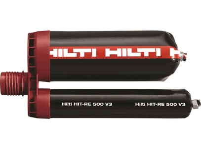 Keo cấy thép HILTI RE500 V3 - Ngập nước Keo cấy thép HILTI RE500 V3 - Ngập nước